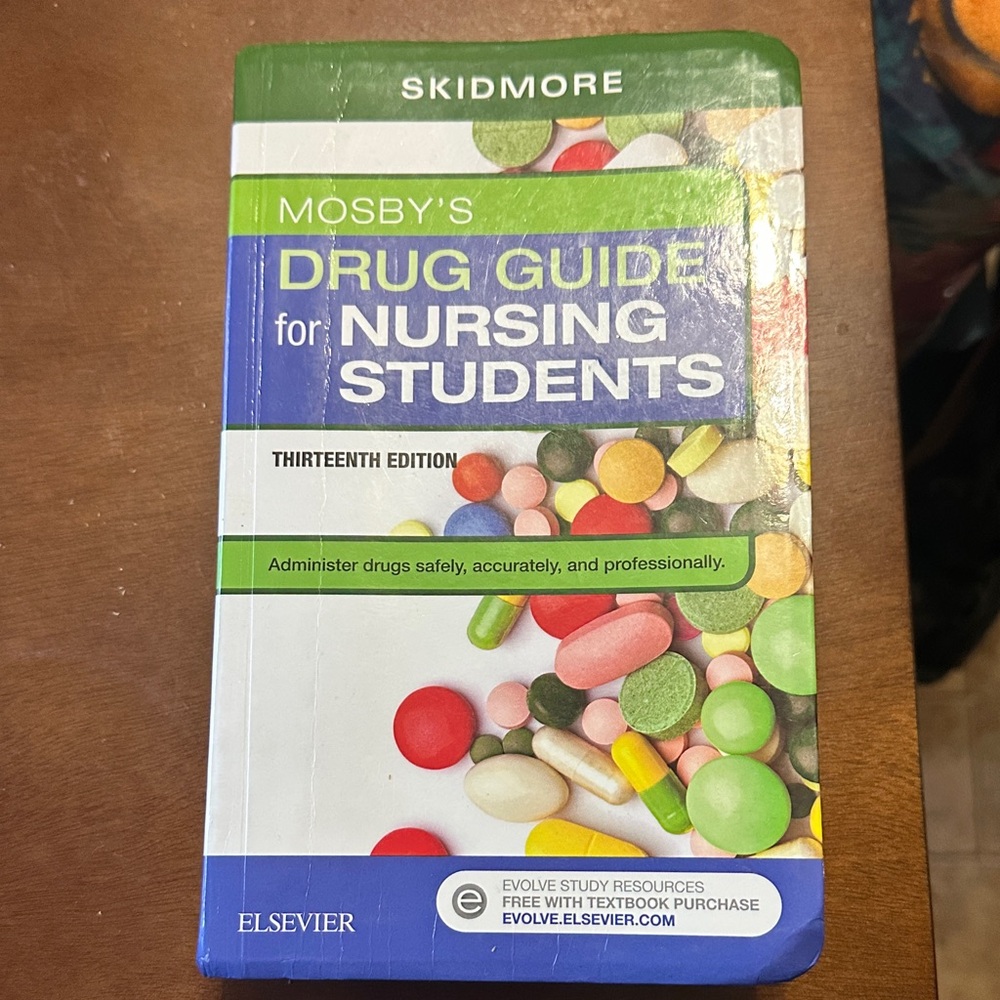 Mosby's Drug Guide for Nursing Students